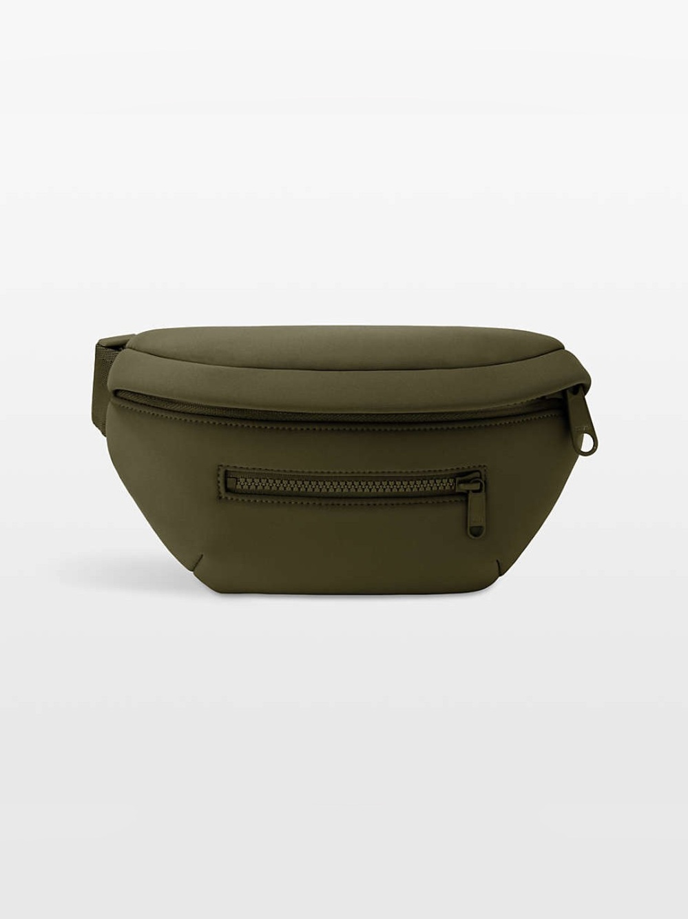 Dagne Dover Ace Neoprene Fanny Pack/Belt Bag/Sling in Dark Moss